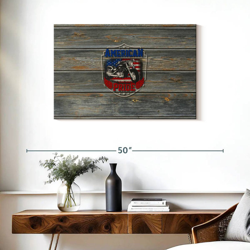 Borges American Pride, 24" H x 36" W