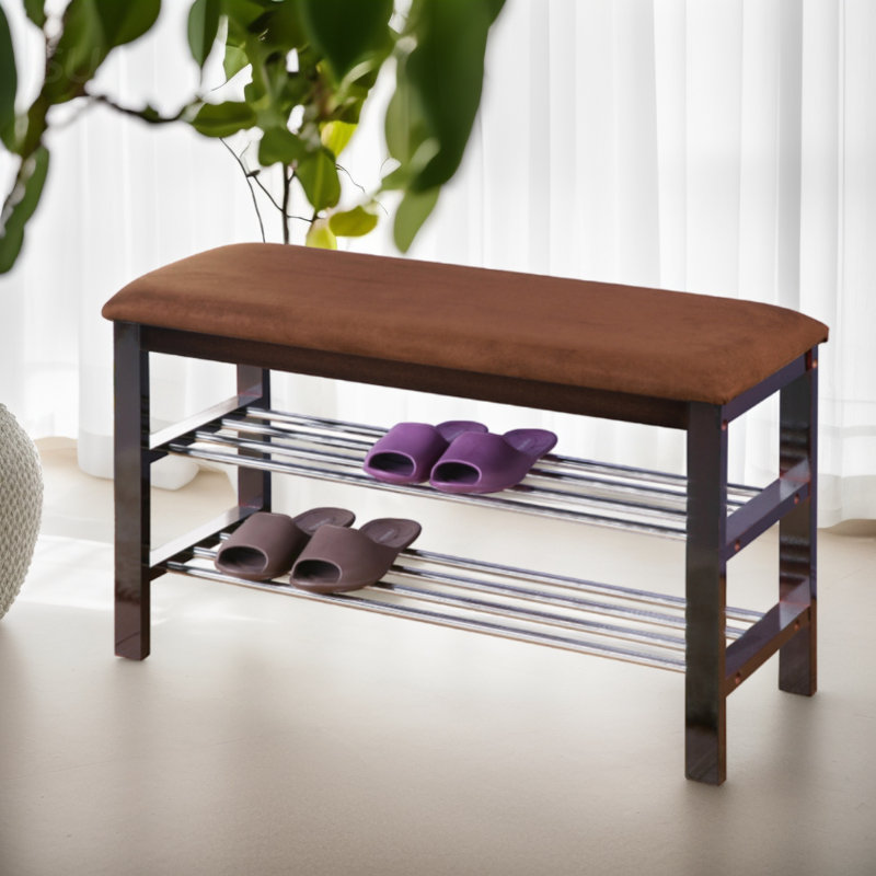 8 Pair Shoe Storage Bench