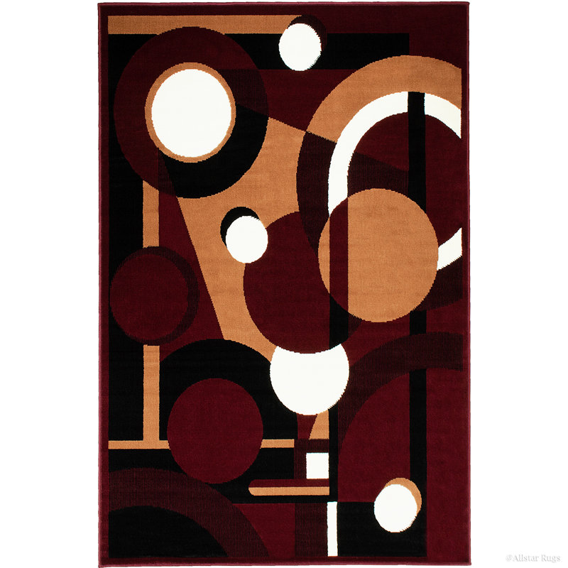 Bushman Geometric Indoor Rug, 5'2" x 7'1"