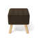 Germain Square Solid Colour Footstool Ottoman
