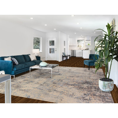 Tapis indien en laine Modern Modern