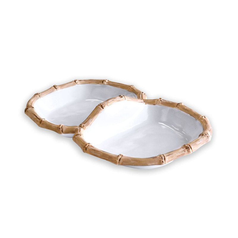Vida Melamine Divided Serving Dish