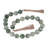 Resin Bead Strand with Tassels - Modern Boho Decorative Accent Featuring Sleek Resin Design and Contemporary Trendy Style for Versatile Statement Displays-1540992629