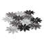 Fresh 12" x 10" Glass/Stone/Aluminum Flower Pattern Mosaic Wall Tile-64517325