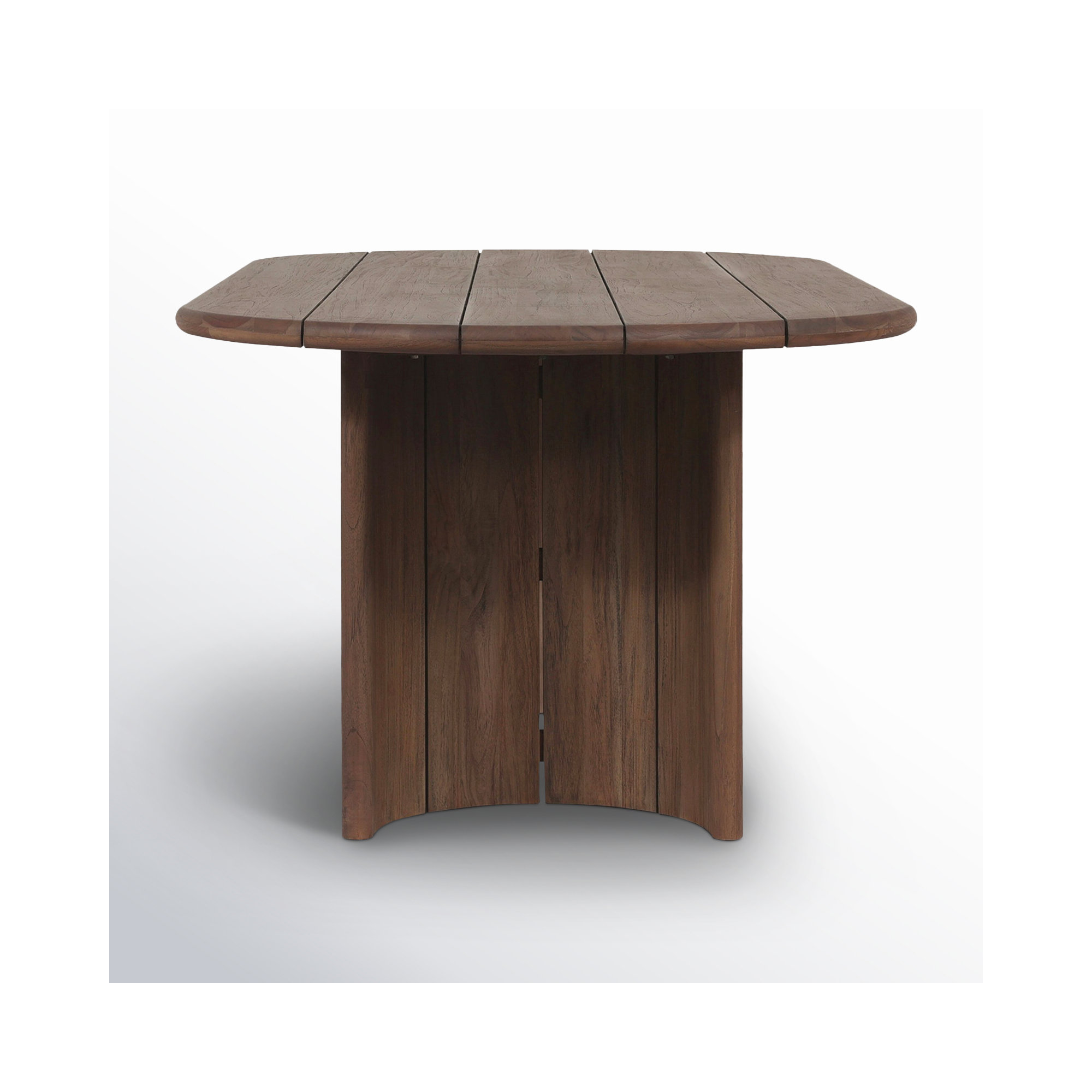 Haiden 94'' Teak Outdoor Dining Table
