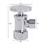 Trousse d'alimentation pour robinet et toilette 5/8 po x 3/8 po x P 20 po avec robinet d'arrêt à angle rond 1/4 de tour-98587510