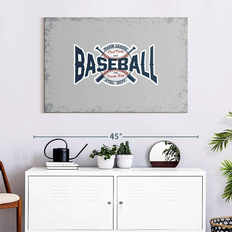Baseball Khylige Major, H 26 po x l 39 po