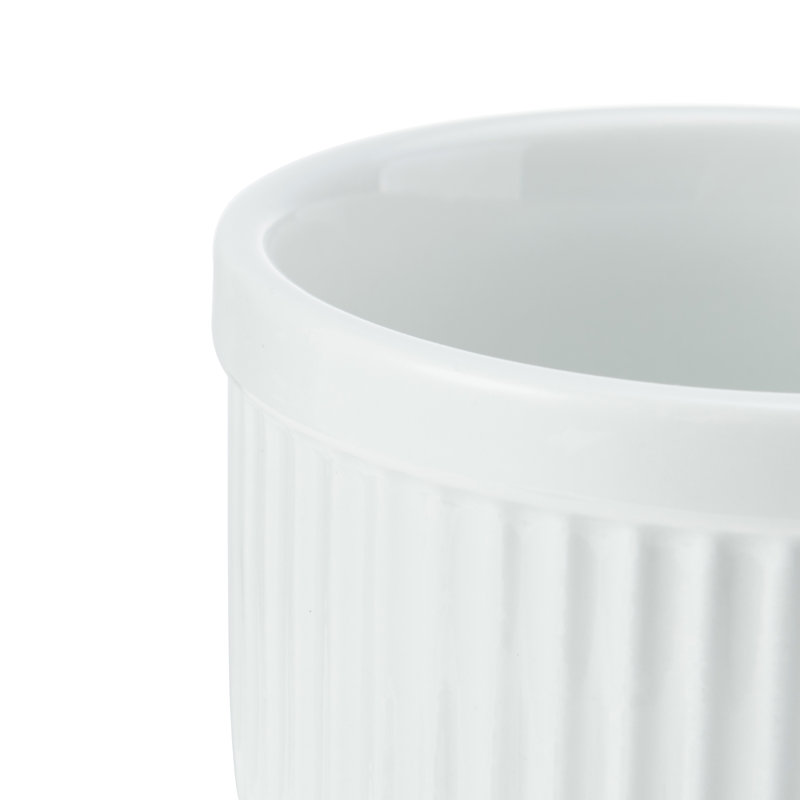 Mikasa Chalk Porcelain Ramekins, 9.5cm, White