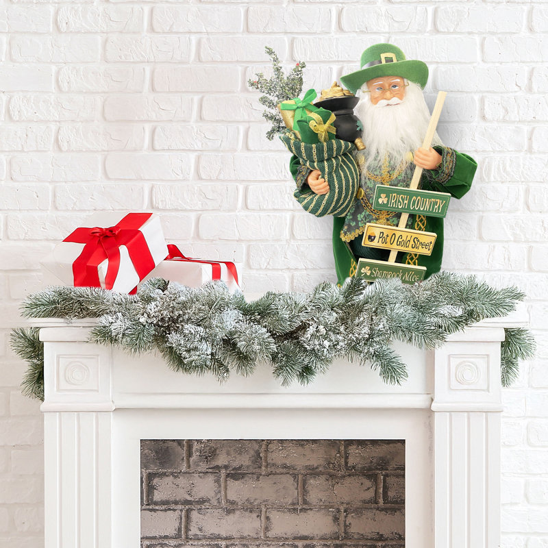 Père Noël irlandais 15 "Pot O 'Gold