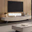 Meuble télé moderne en bois manufacturé beige