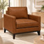Soho Elegant 100% Top Grain Leather Chair, Made to Order-1688478038