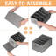 Ensemble de cubes pliables en tissu