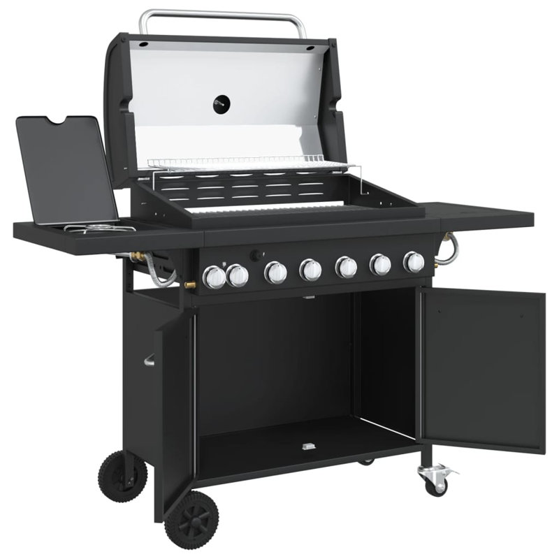 Chappotin Dakota Fields Single Burner Freestanding Natural Gas 0 BTU BTU Gas Grill with Side Burner