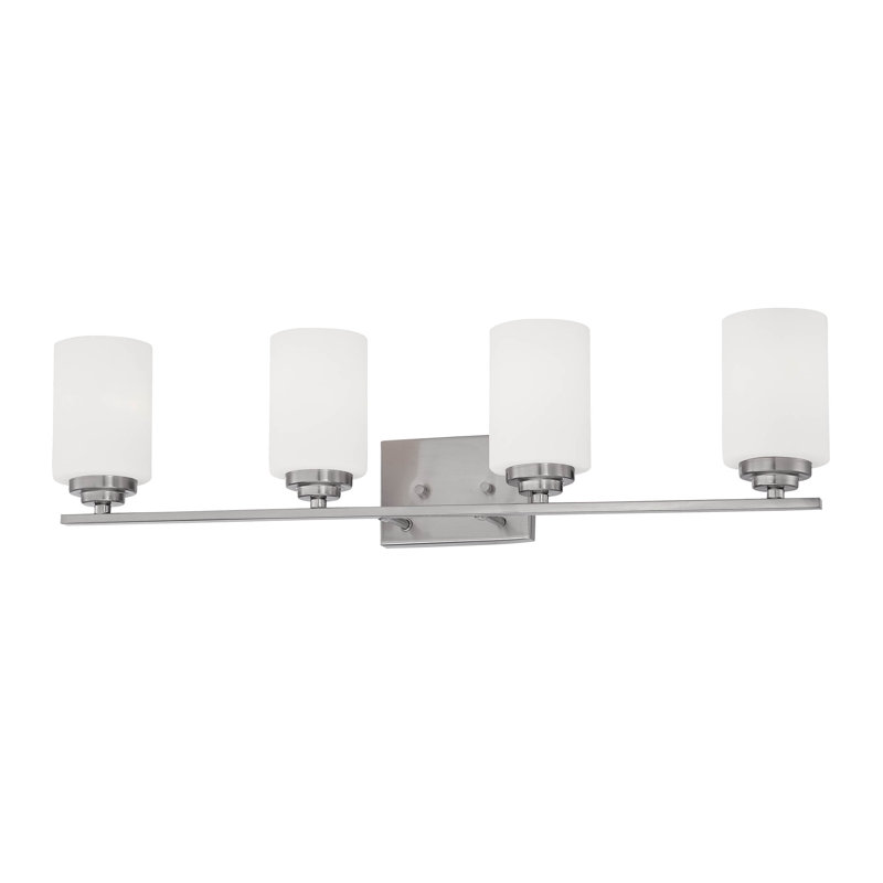 Hester 4 - Light Dimmable Vanity Light, Satin Nickel