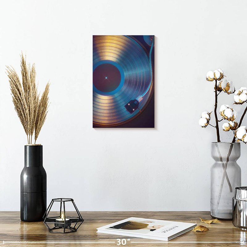 Abarca Record, 12" H x 8" W