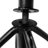  Pia 25-31 Inch Industrial Style Counter Height Stool with Adjustable Swivel Seat, Brown, Black-1194784112