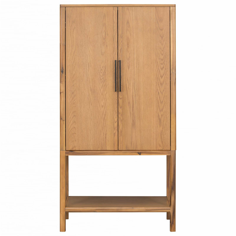 Cabinet With Multiple Storage Functions, Natural