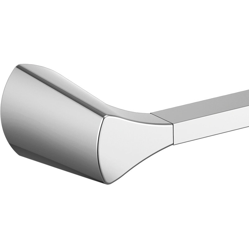 Barre à serviettes murale Zura, Chrome chrome
