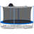 12FT Trampoline for All Ages with Basketball Hoop - Ladder & Safety Net for Outdoor Fun