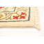 Tapis crème en laine noué la à la main Damari