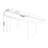Black Free Form Solid Wood desk-1167167590
