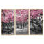 Fleurs de cerisier - ensemble de 3 reproductions d'art encadrées sur toile-1172892541-1172892531