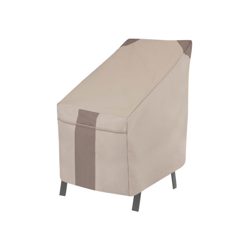 Modern Leisure Monterey Patio Swivel Lounge Chair Cover, 37.5"L x 39.25"W x 38.5"H, Beige, 34" H x 35.5" W x 25.5" D