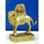 Sculpture de table en laiton «Goddess of Fierce Protection» Chamunda Devi - H 4 po