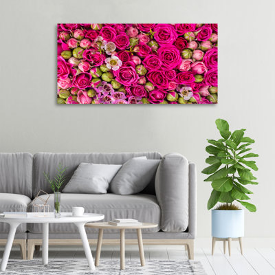 Roses - No Frame Print on Canvas