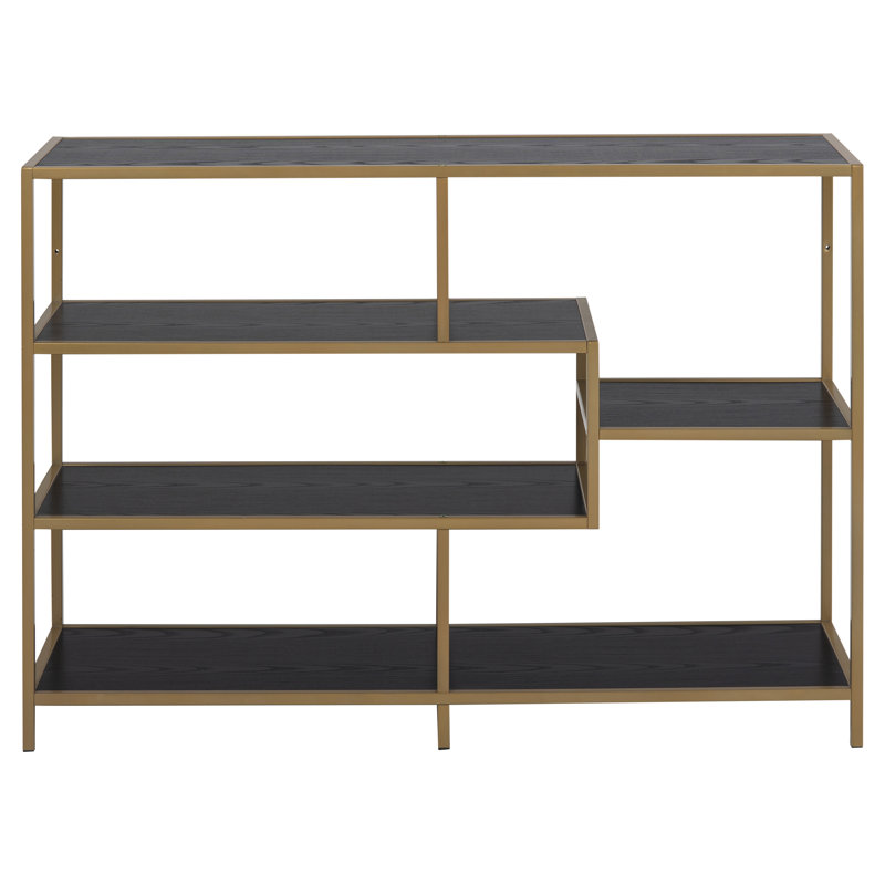 Romilda Bookcase, Gold/Black