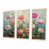 Toile naturelle avec cadre flottant