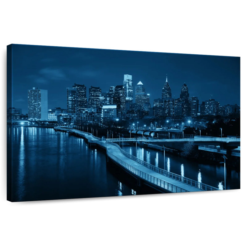 Horizon urbain de Sireci, Philadelphie, H 16 po x l 24 po