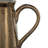Antique Terracotta Pitcher Vase for Flowers, Rustic Farmhouse Terracotta Jug Vase