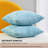 Deconov Ribbed Corduroy Square Throw Pillow Covers (Set of 2)-505464029-505464042