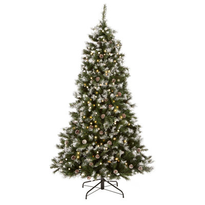 2.76' H Lighted Artificial Pine Christmas Tree