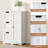 Wooden Floor Storage Cabinet, Side Storage Organizer with  Drawers, Cupboard, Freestanding Entryway/Bathroom Storage Unit with Adjustable Shelves