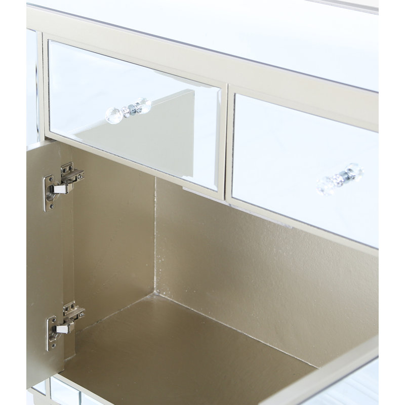 Aventurine 90cm Sideboard, Champagne