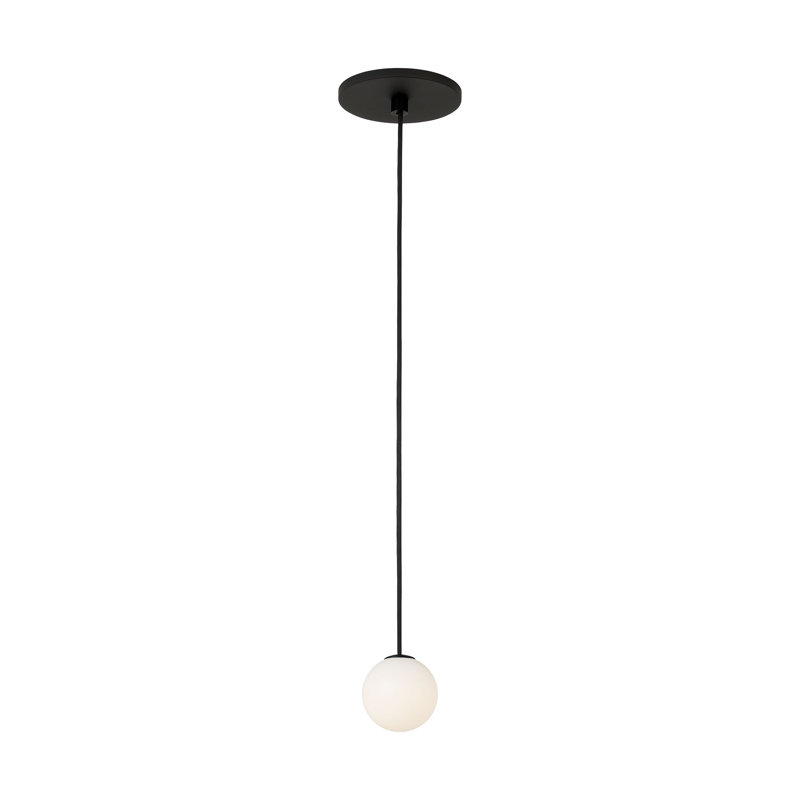 Orbet 1 - Light LED Pendant, Nightshade Black