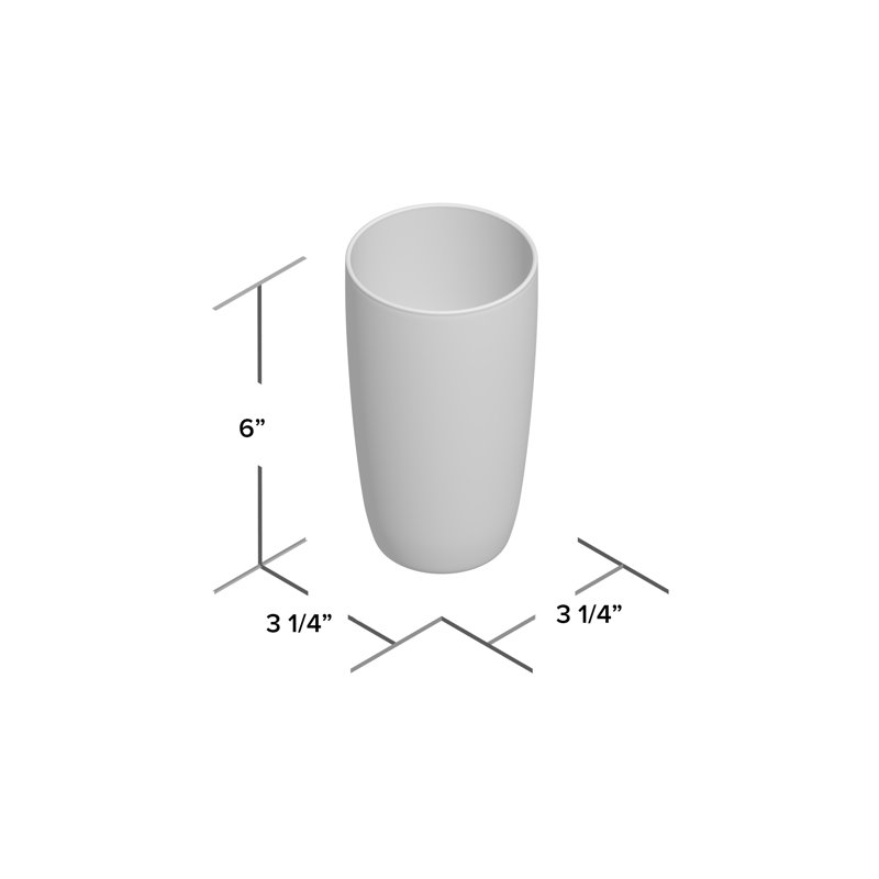 18 oz. Shivansh Verre à boire, Rouge