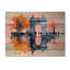 Abstrait Arc de Triomphe à Paris I - Art mural traditionnel sur bois de pin naturel-1048660299