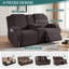 Housse pour causeuse inclinable Harriet avec console Harriet-91268616