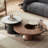 Middle ancient style round tea table.