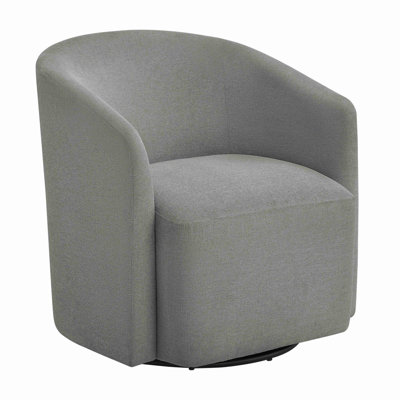 Fauteuil demi-tonneau pivotant 360