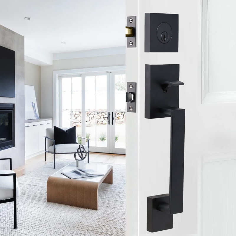 Complete Dummy Entry Set Reversible, Matte Black