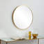 Baum Nordic Round Bathroom Framed Mirror Wall Hanging-1770334506-1770334518