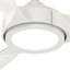 Ventilateur de plafond à 3 pales Wi-Fi ENERGY STAR® de 52 pouces avec ensemble d'éclairage DEL Hunter et télécommande de poche Hunter-569882786-569882787