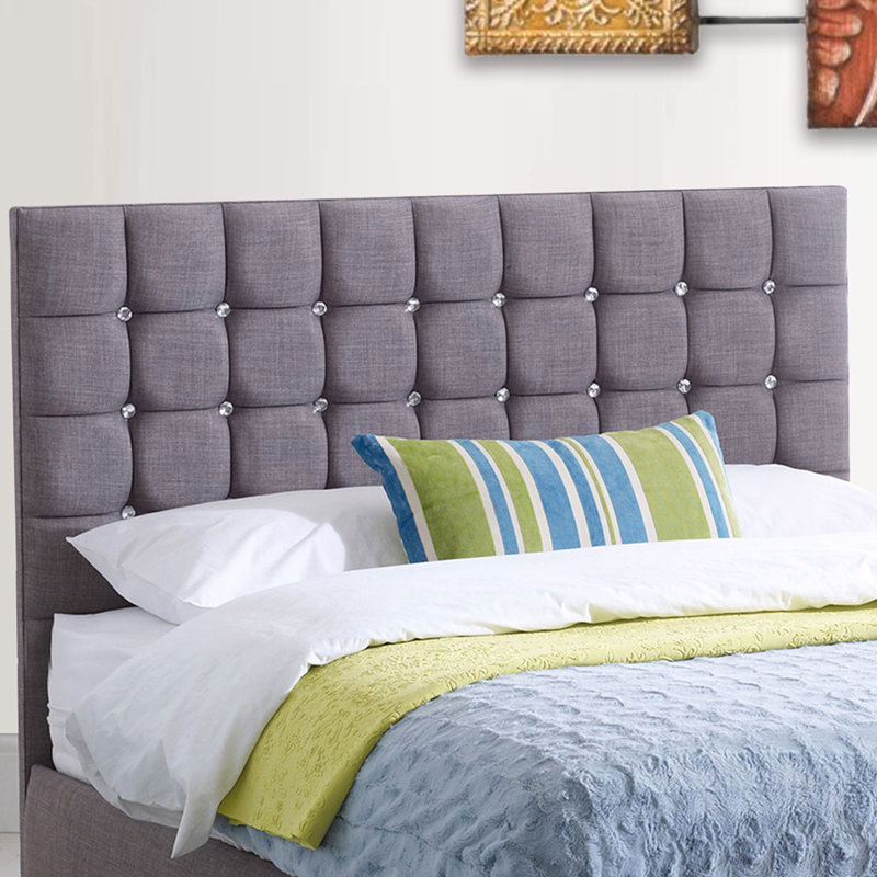 Discounted Beds Upholstered Bed, Single (3')