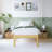 Amylia Solid Wood and Metal Heavy Duty Rayon from Bamboo iron Platform Bed Frame No Box Spring Required-170940785-147289317