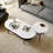 End/Side Tables - Small Round Accent Table, Metal Narrow Night Stands With Sharp, Ideal For Any Room-Side Tables