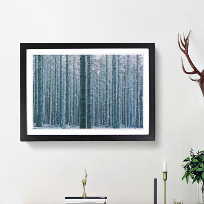 Forest in the Blue - Framed Print